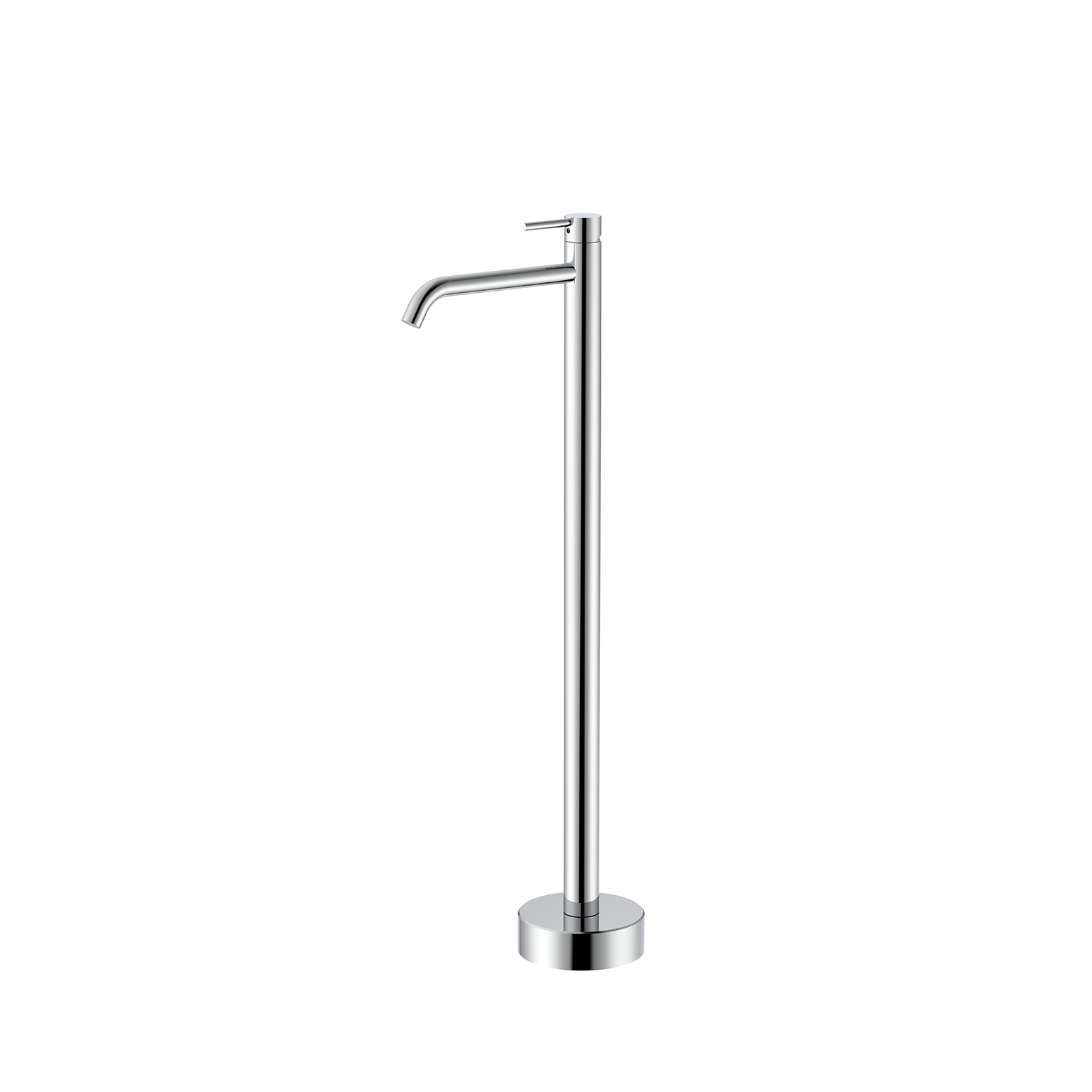 Metric Floor Standing Shower Set - Chrome (1)