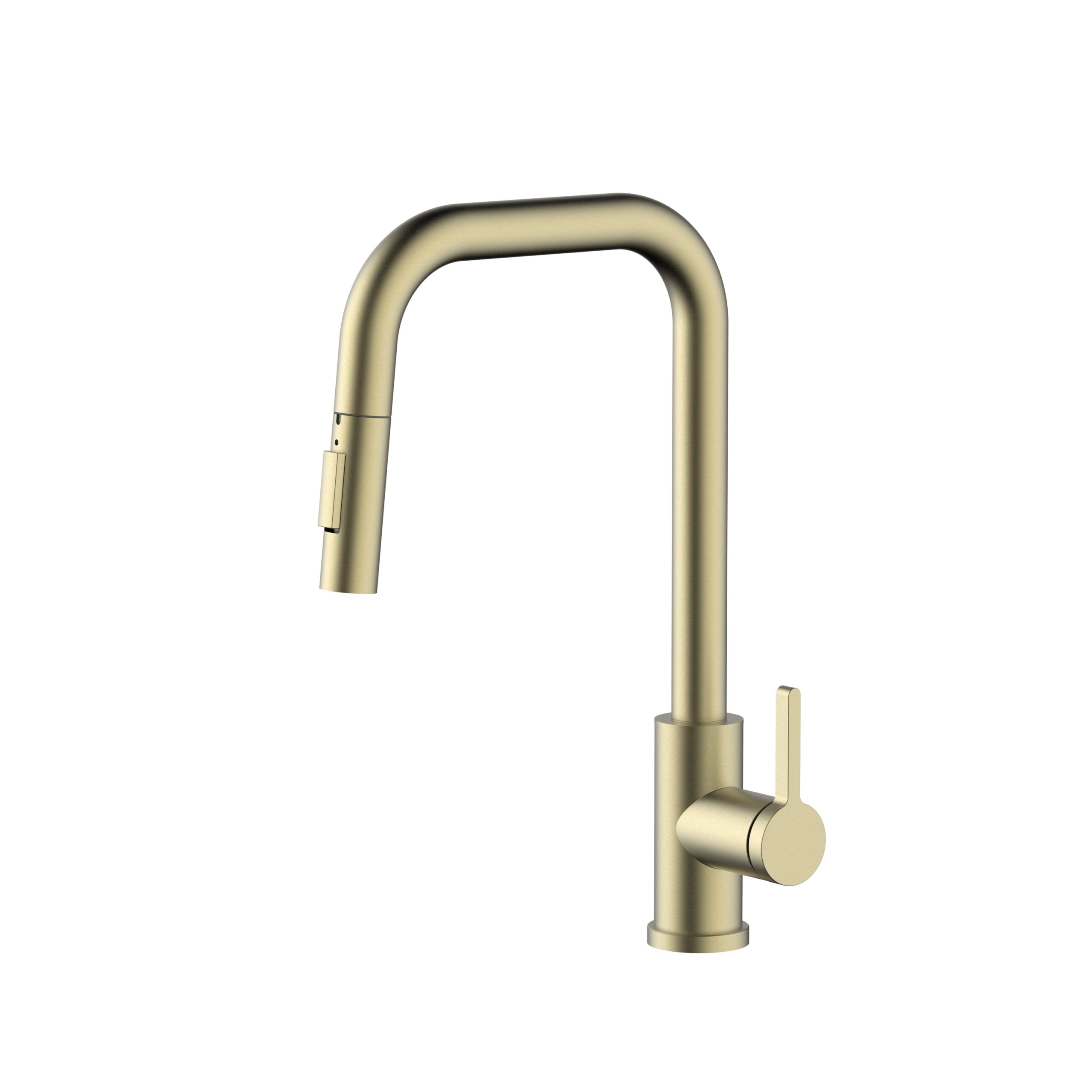 Zion Pro Pull Out Kitchen Mixer - PVD Brushed Gold K671 01 43 2