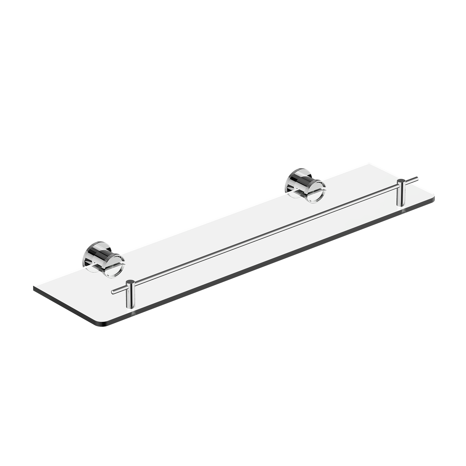 Traviano Luma Glass Shelf with Towel Bar