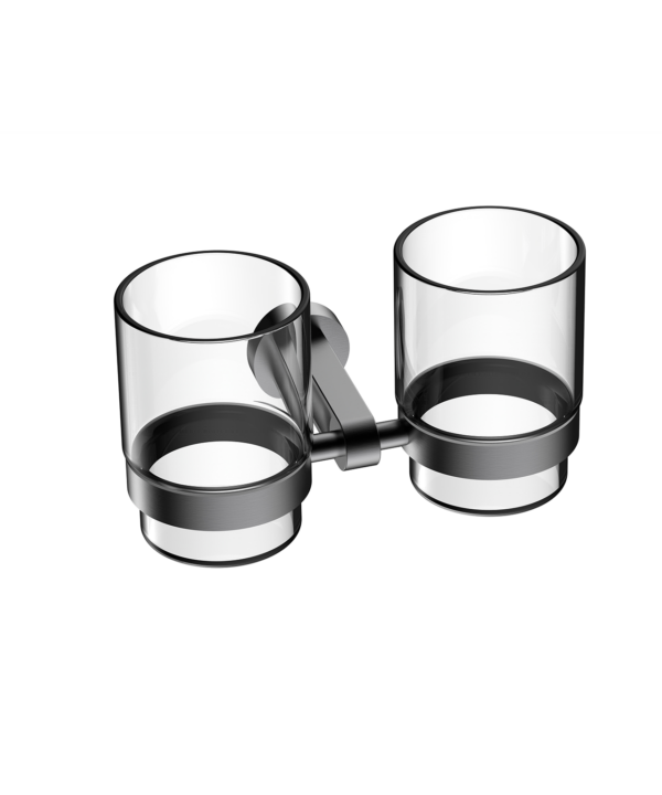 Traviano DuoGlass Toothbrush Holder